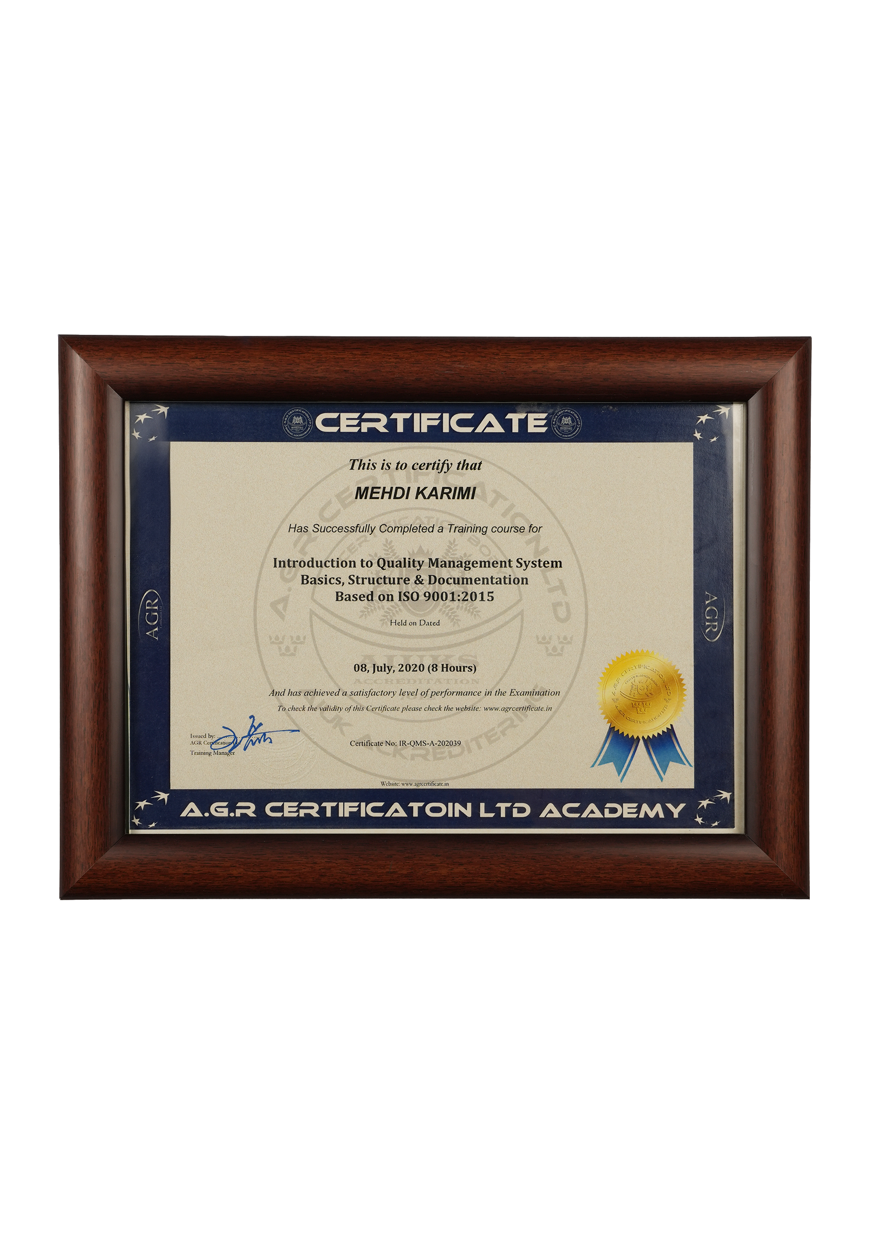 آموزش ISO 9001:2015